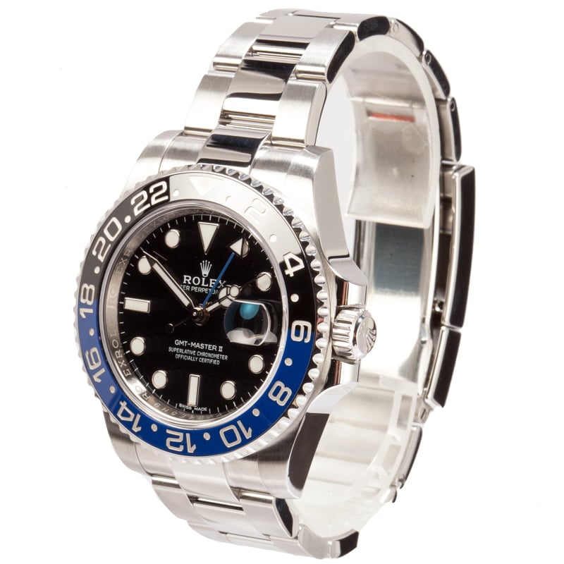 GMT Master II Rolex Batman 116710BLNR