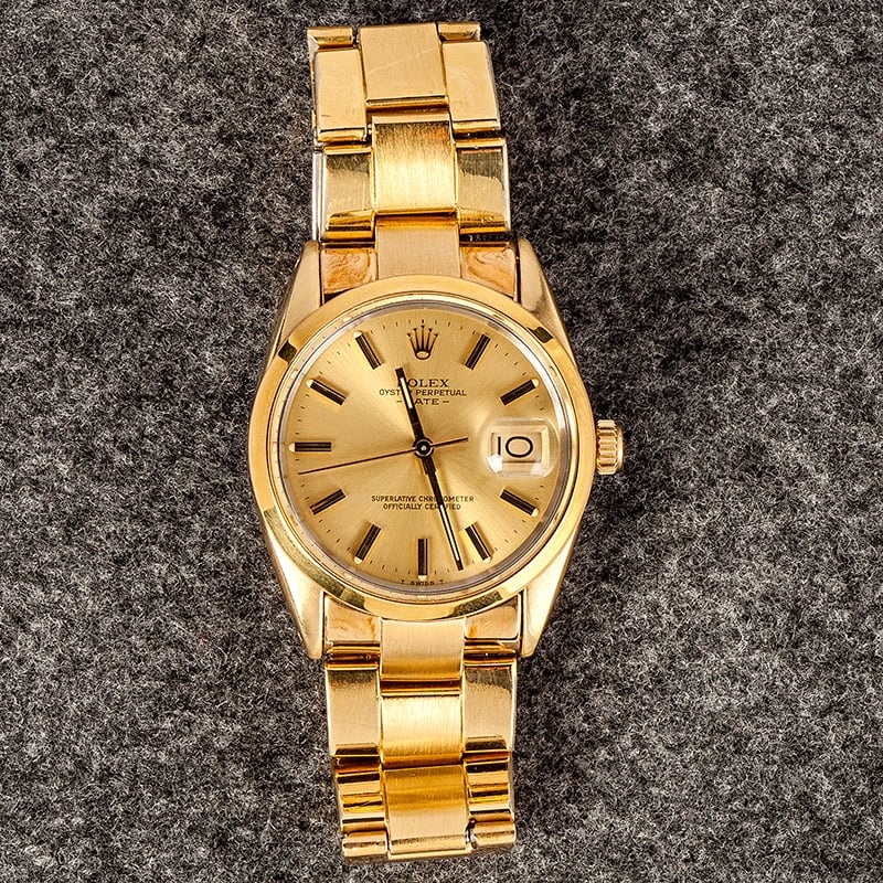 Rolex Date 15505 Certified Pre-Owned