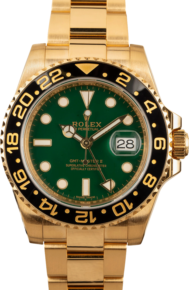 Image of Men's Rolex GMT Master II Ceramic Watch 116718