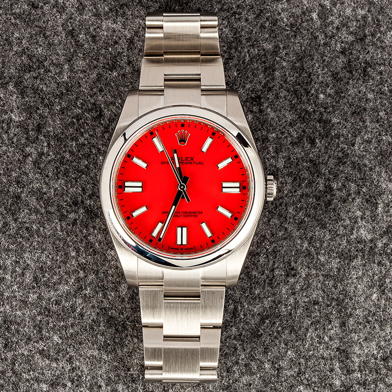 Rolex Oyster Perpetual 124300 Red