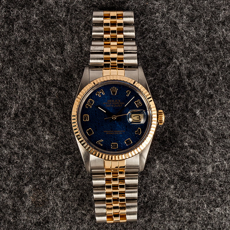 Datejust Rolex Blue 16013