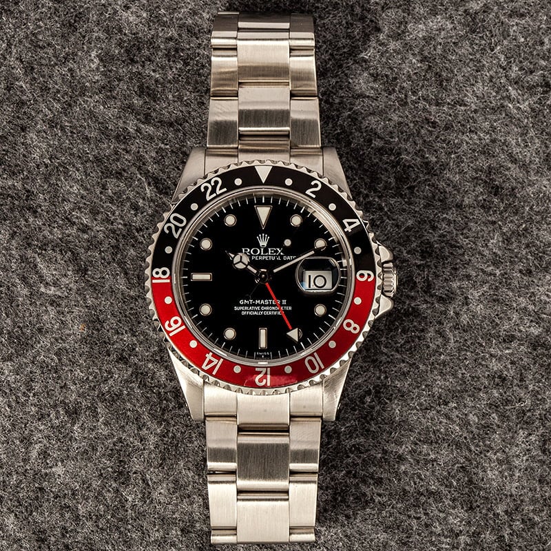 Rolex GMT Master II 16710 Coke 100% Authentic