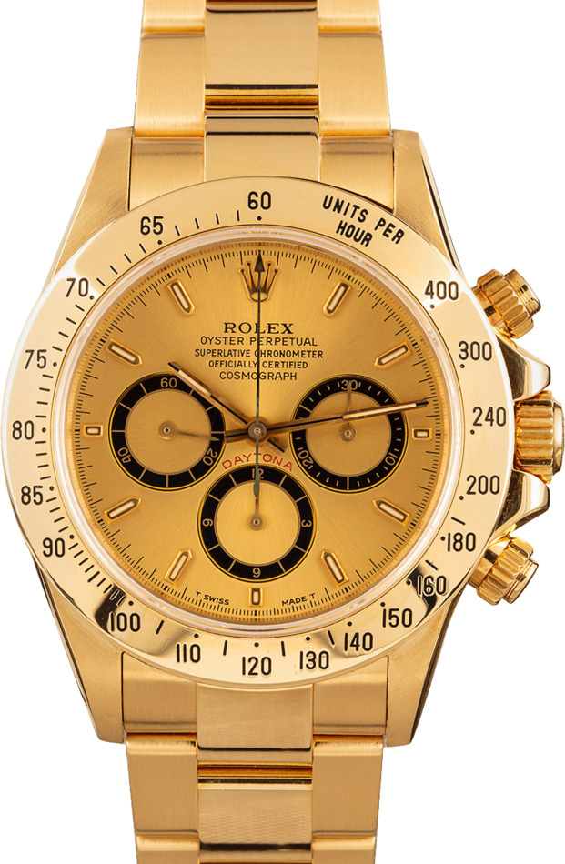 Image of Rolex Daytona Zenith Gold 16528