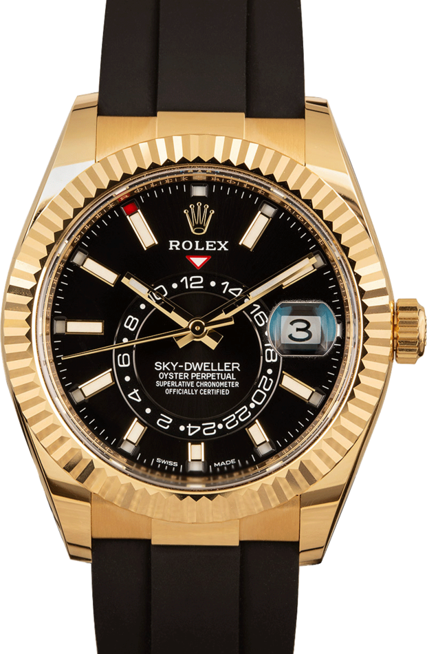 Rolex Sky-Dweller 326238 Oysterflex strap