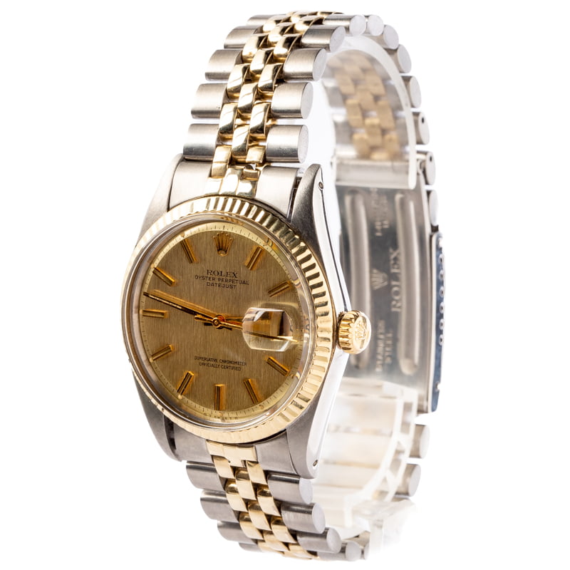 Rolex Datejust 1601 Champagne Dial