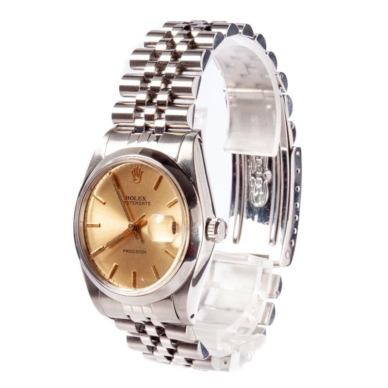 Rolex OysterDate 6694 Champagne Dial