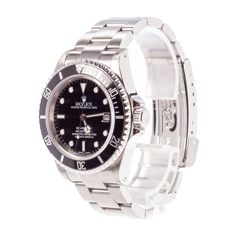 147233 x Rolex Sea-Dweller 16600 Black