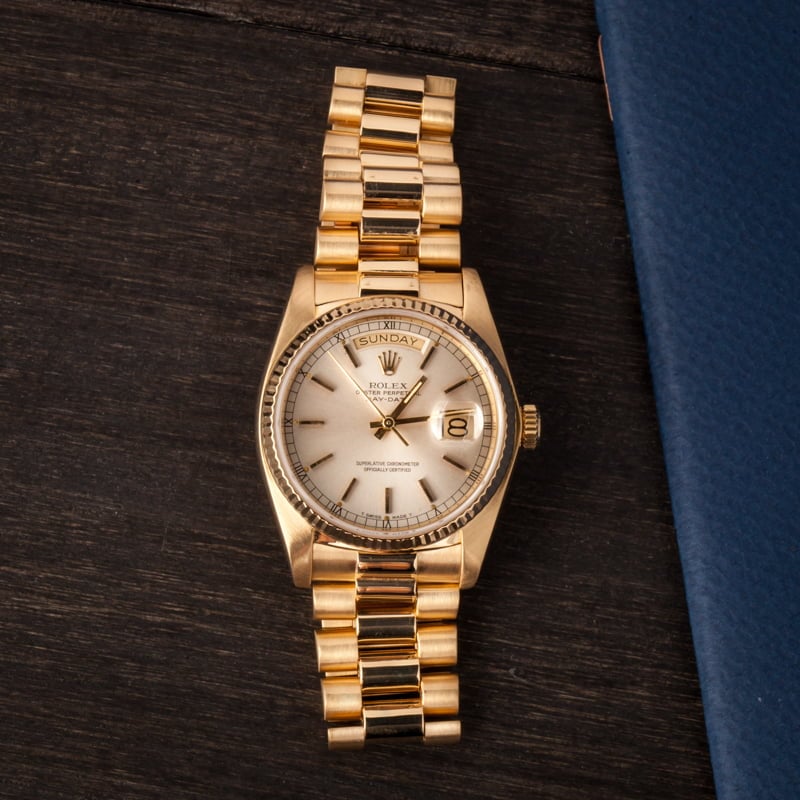 Rolex President Gold Day-Date Model 18038