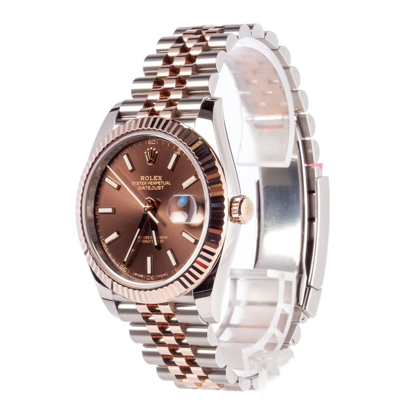 Pre-Owned Rolex Datejust 126331 Everose Jubilee