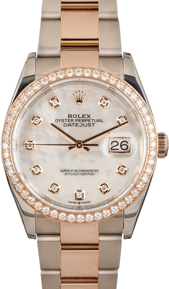 Rolex Datejust 126281 Diamond Bezel