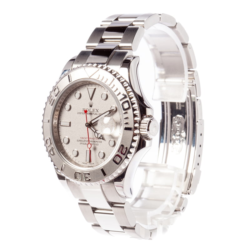 Platinum Rolex Yachtmaster 16622