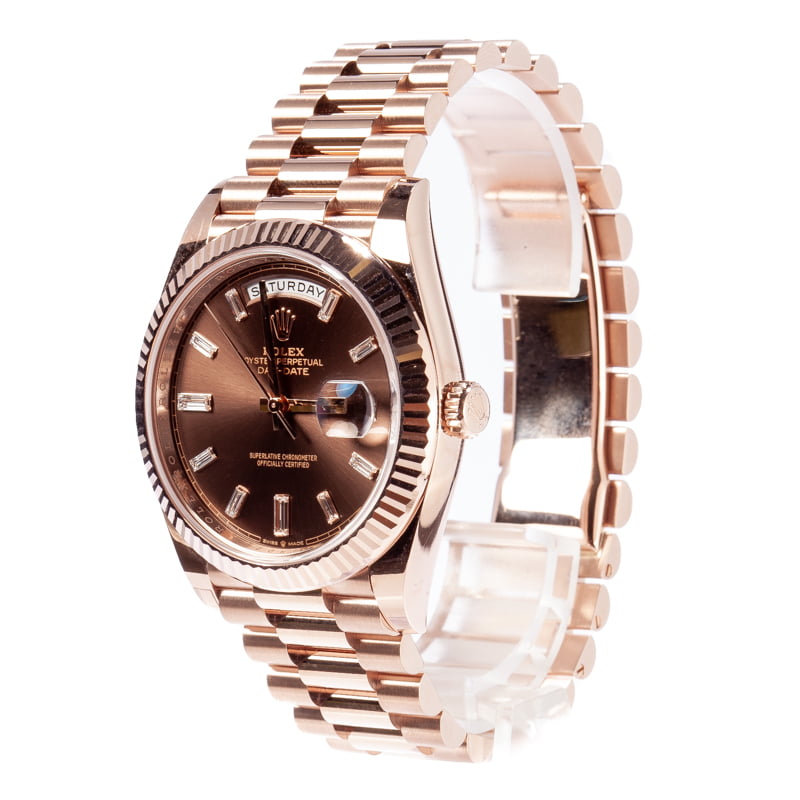 Rolex Day-Date 228235 Everose Gold President
