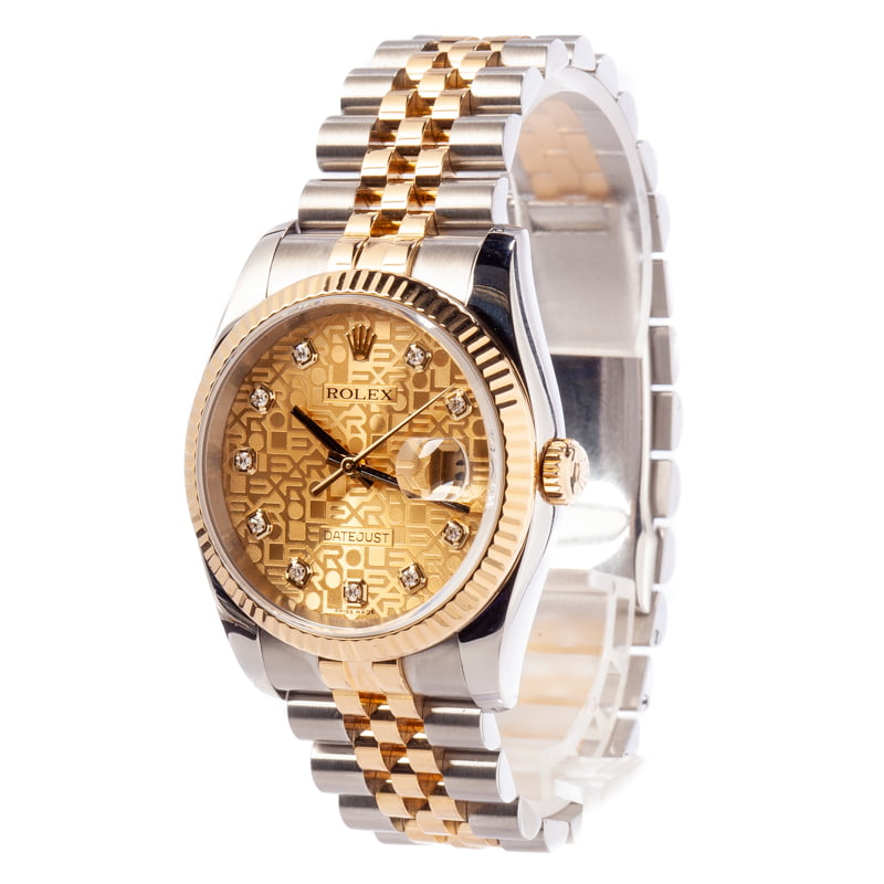 Rolex 36MM Datejust 116233 Jubilee