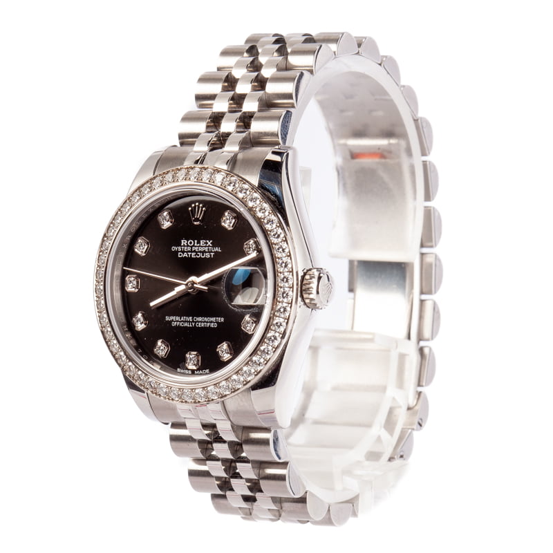 Rolex Datejust 178384 Diamond Mid-size