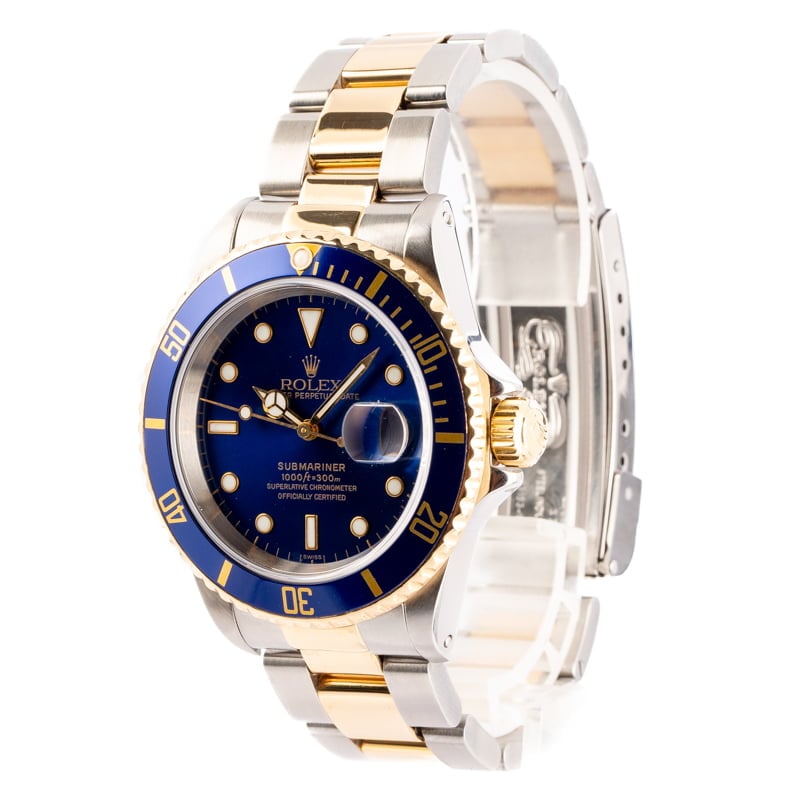 Rolex Submariner 16613 Two Tone Oyster Bracelet