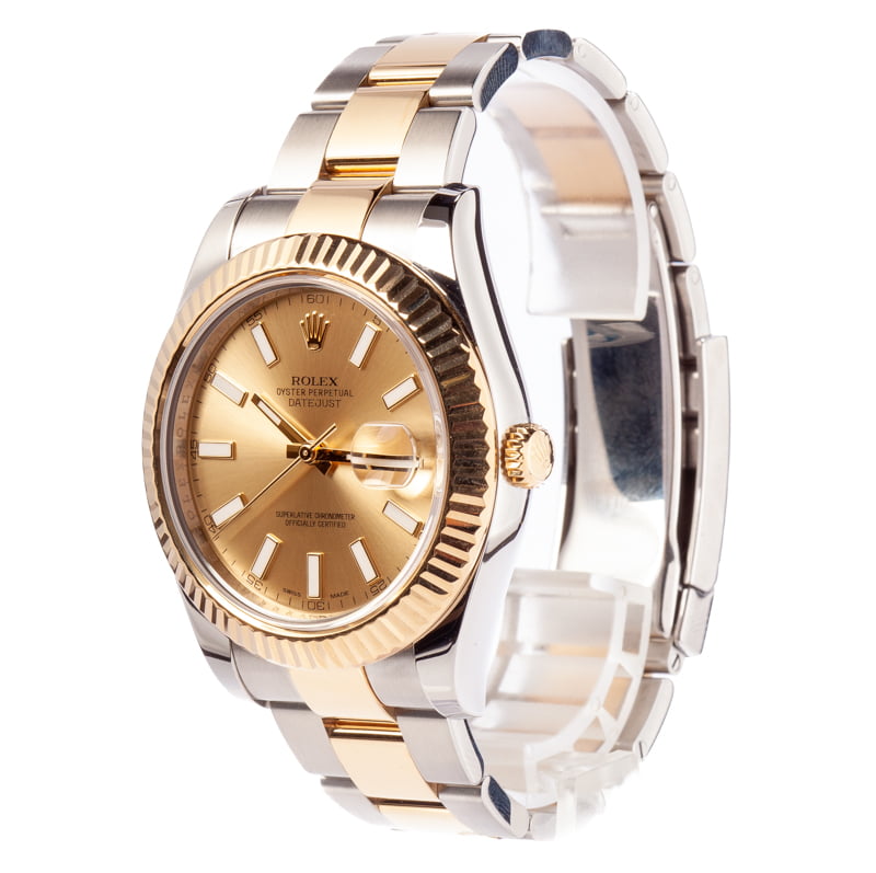 Rolex Datejust 116333 Champagne Dial