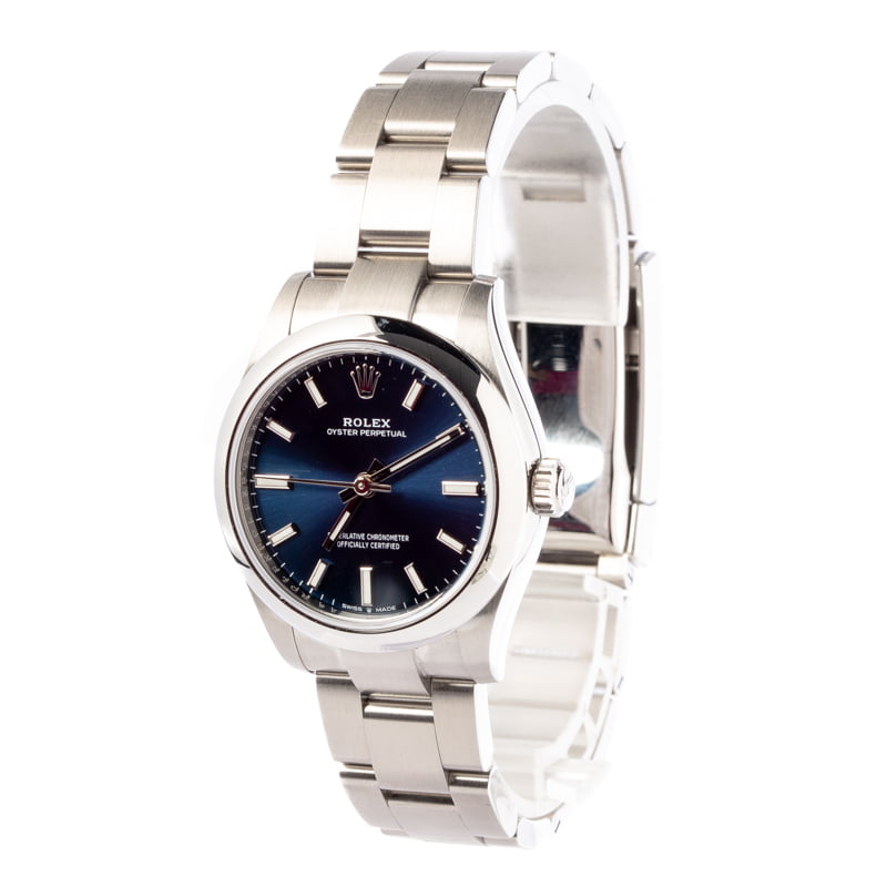 Rolex Oyster Perpetual 277200 Blue Dial