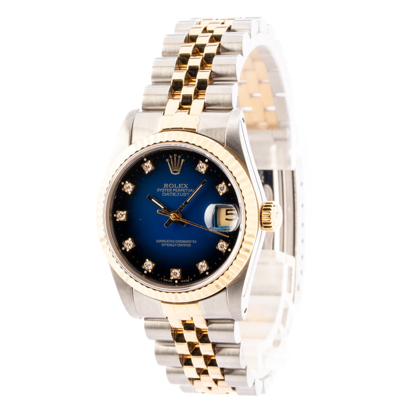 Ladies Rolex Datejust 68273 Steel & Gold