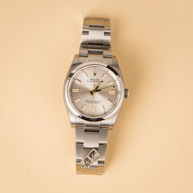 Rolex Oyster Perpetual 126000 Silver