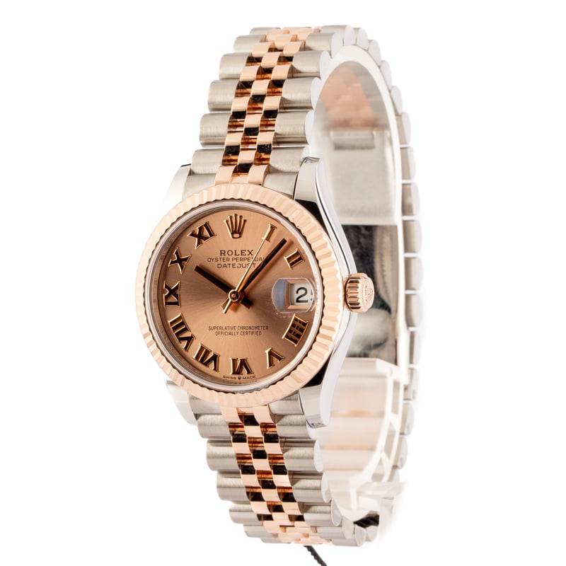 Womens Rolex Datejust 278271 Stainless Steel & Everose Gold