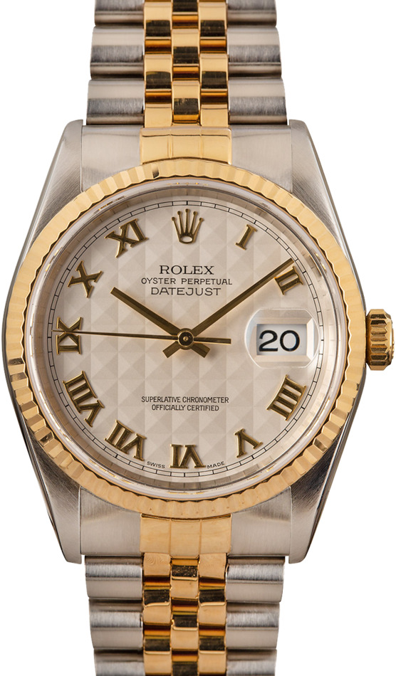 Certified Rolex Datejust 116233 Two Tone Jubilee