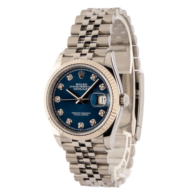 Rolex Datejust 126234 Blue Diamond