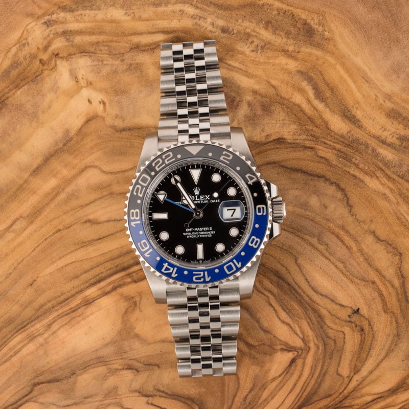 Rolex GMT-Master II "Batman" Jubilee Bracelet