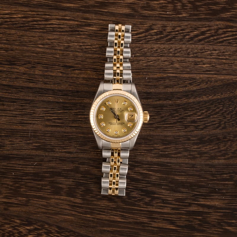 Rolex Lady Datejust 69173 Diamond Dial