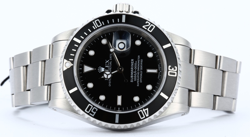 Rolex Oyster Perpetual Submariner Black 16610