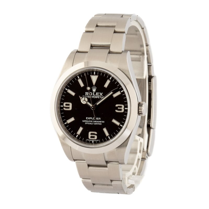 Rolex Explorer 214270 Black 'Mark II' Dial
