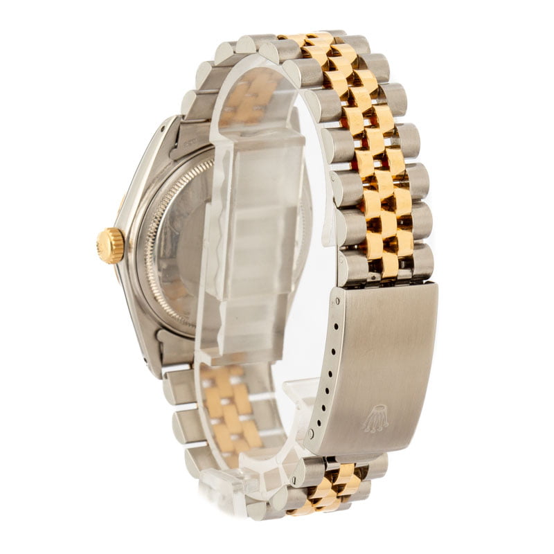 Rolex Datejust Champagne 16013 Steel & Gold
