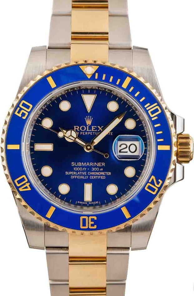 Buy Used Rolex Submariner 116613 | Bob's Watches Sku: 158086