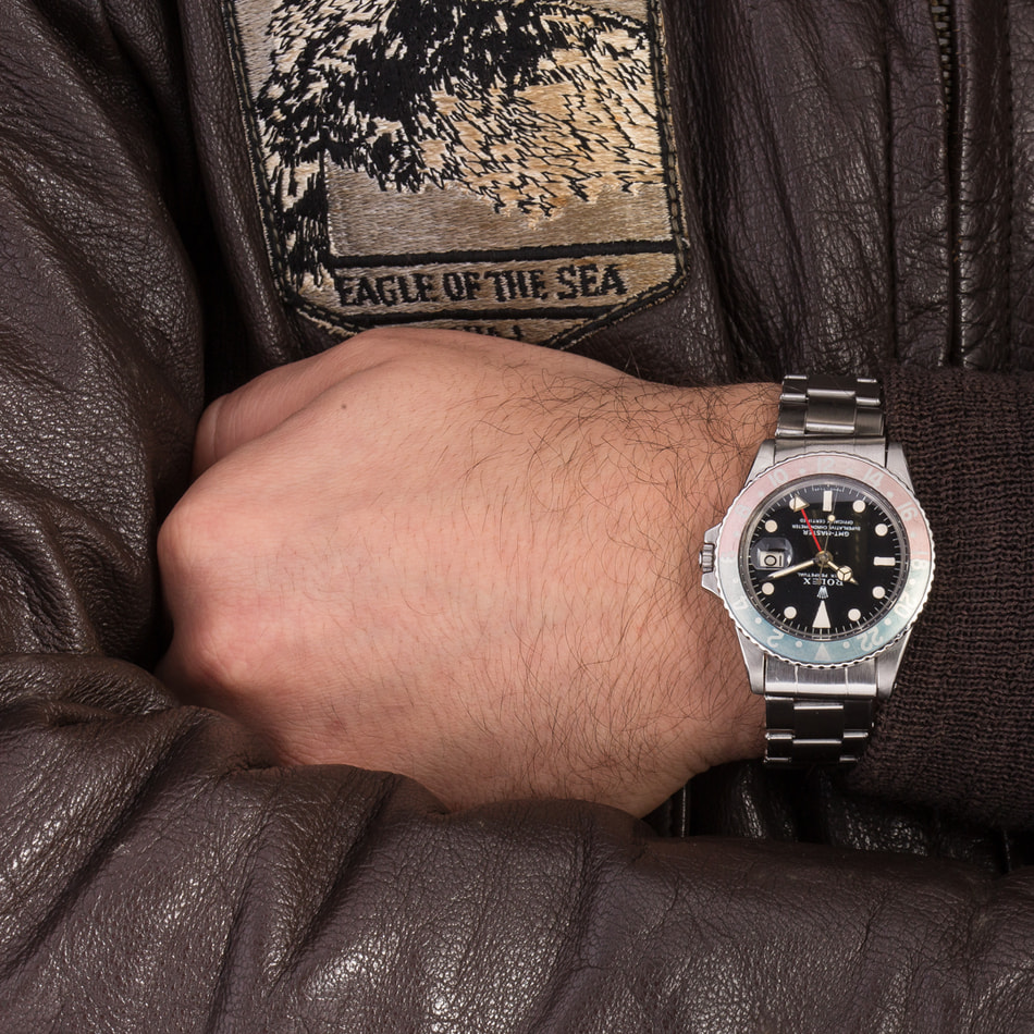 Vintage Rolex GMT-Master 1675 Steel Pepsi