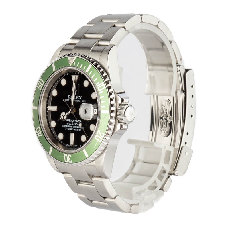 Rolex Submariner 16610V Kermit Insert