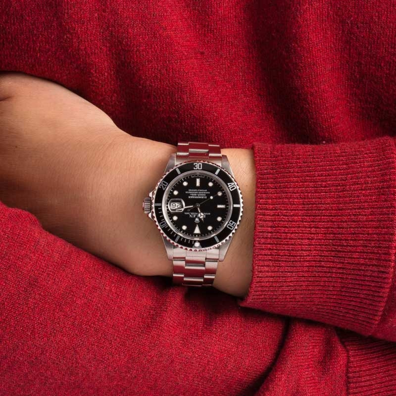 Rolex Submariner 16610 Black Dial