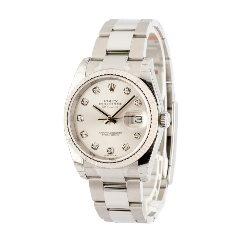 Buy Used Rolex Datejust 36 116234 | Bob's Watches - Sku: 168159