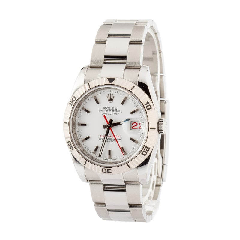 Pre-Owned Rolex Datejust 116264 White "Thunderbird"