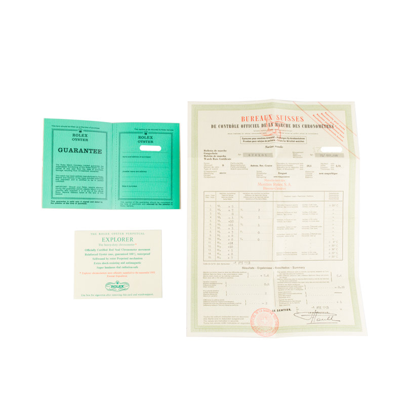 Vintage Rolex Explorer Ref 1016 Fat Lume Dial