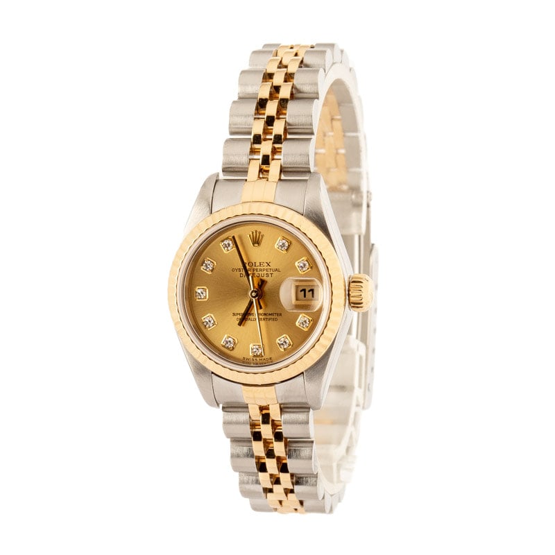 Pre-Owned Rolex Ladies Datejust 79173 Diamond Dial