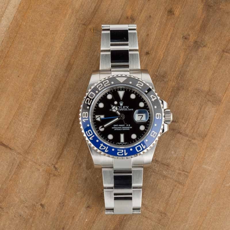 Rolex GMT-Master II Batman Bezel 116710blnr