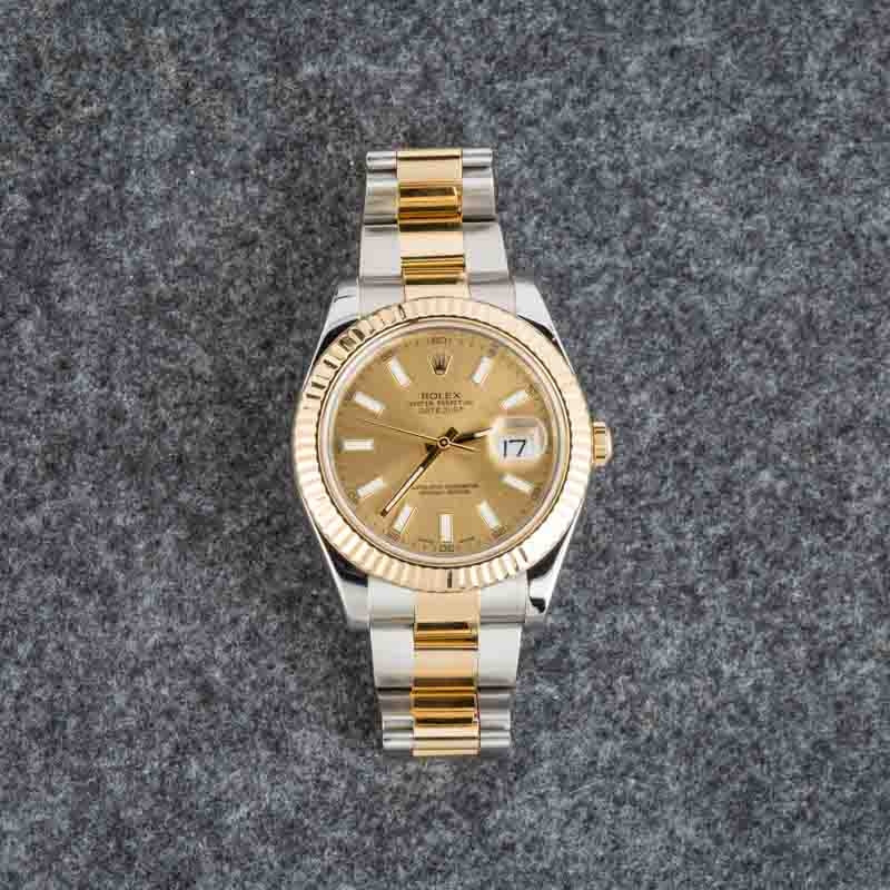 Rolex Datejust II 116333 Champagne Dial