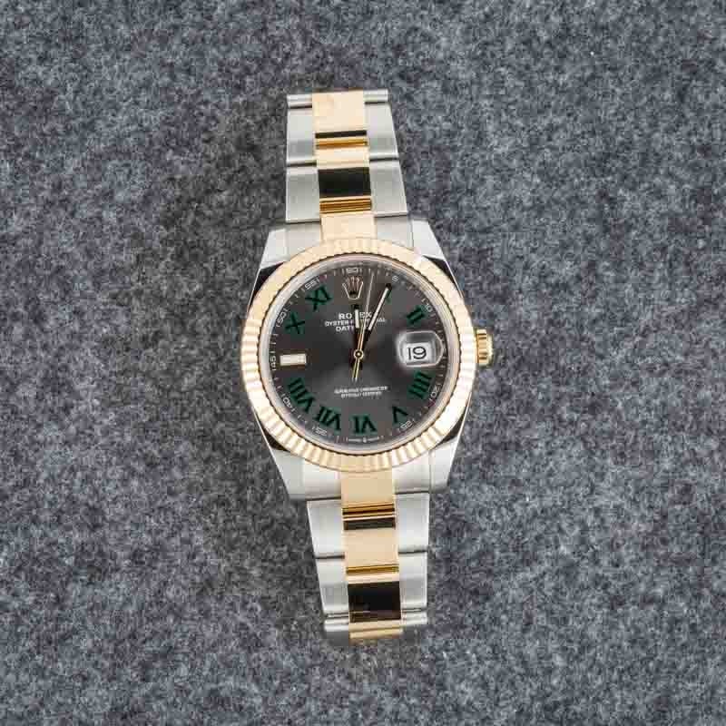 Rolex Datejust 41 126333 Wimbledon Dial
