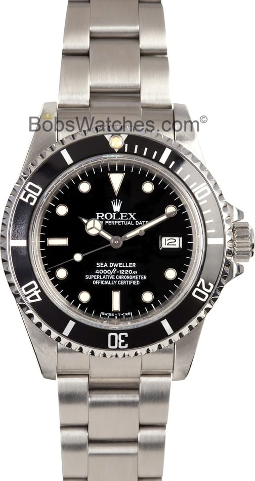 Used Rolex Sea-Dweller 16660 Transitional at Bob's Watches