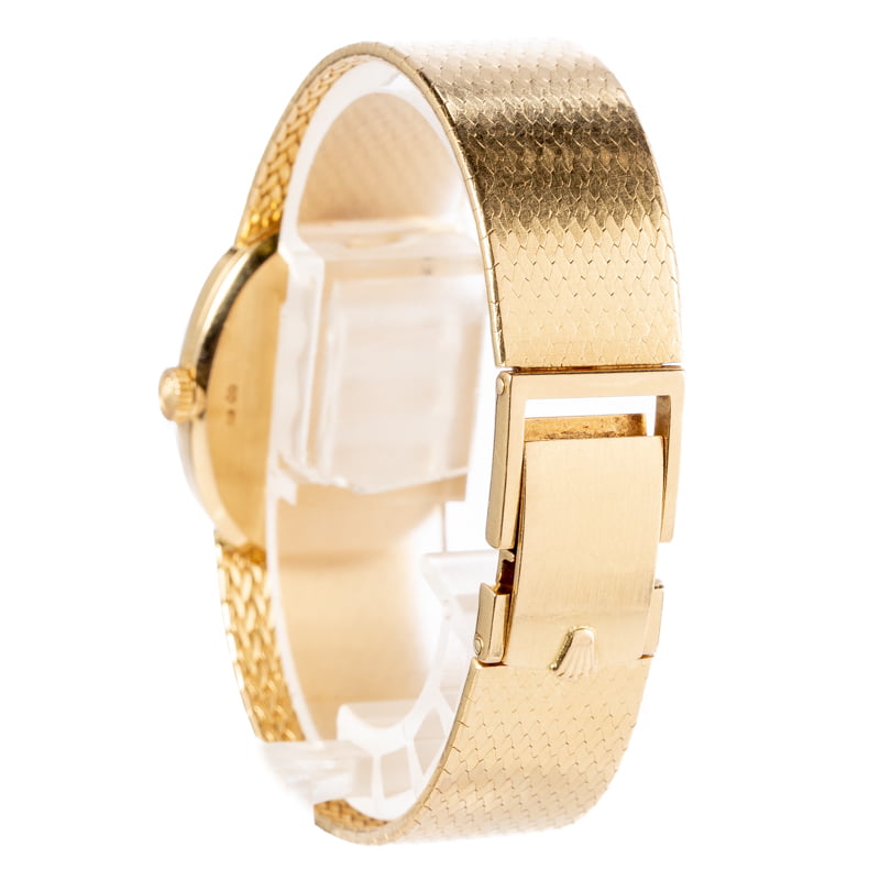 Ladies Rolex Cellini 4325 Yellow Gold