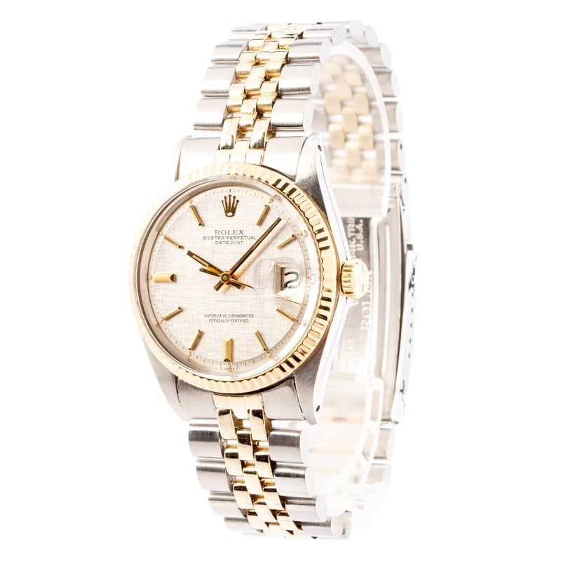 Men's Rolex Datejust 1601 Two-Tone Jubilee