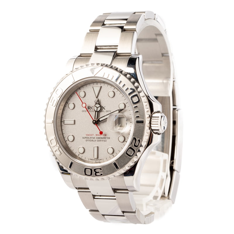 Rolex Yacht-Master 116622 Platinum Dial