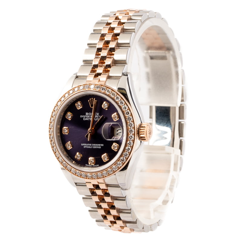 Rolex Datejust 279381 Diamond Bezel