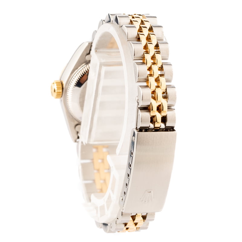 Rolex Datejust 69173 Champagne Diamond Dial