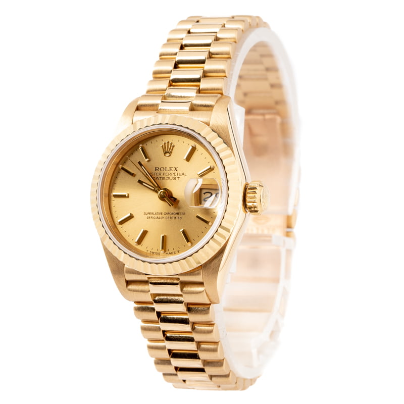 Rolex President 69138 Champagne Dial