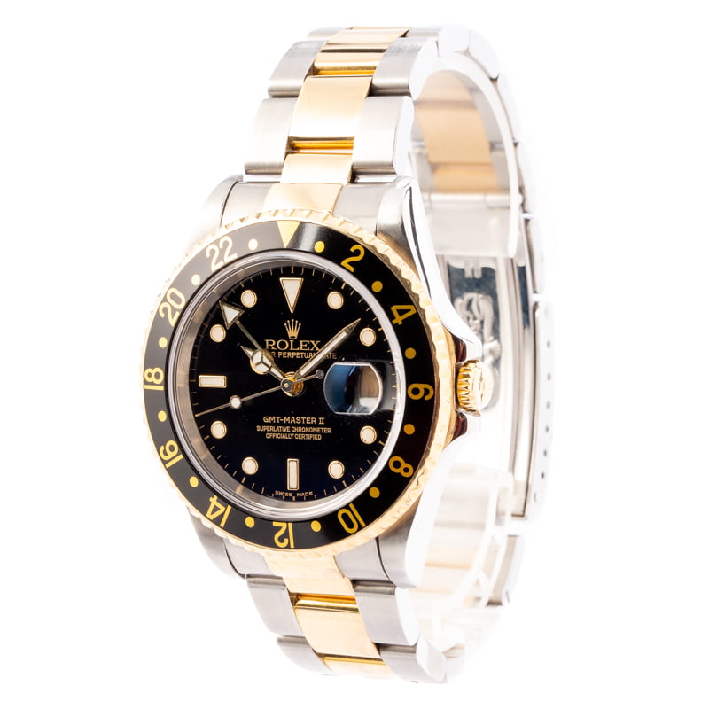 Rolex GMT Master II 16713 Two-Tone Oyster